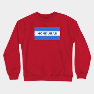 Honduran Flag Colors Crewneck Sweatshirt